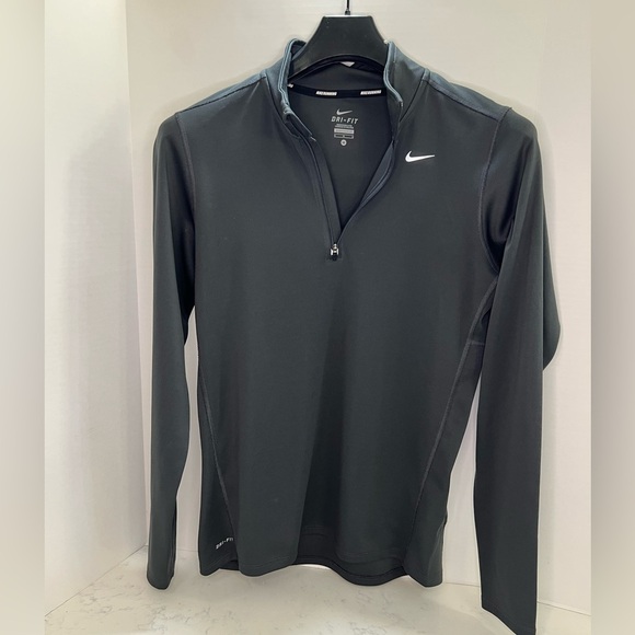SOLD ‼️‼️Nike Black Athletic Quarter-Zip Jacket - Picture 1 of 9